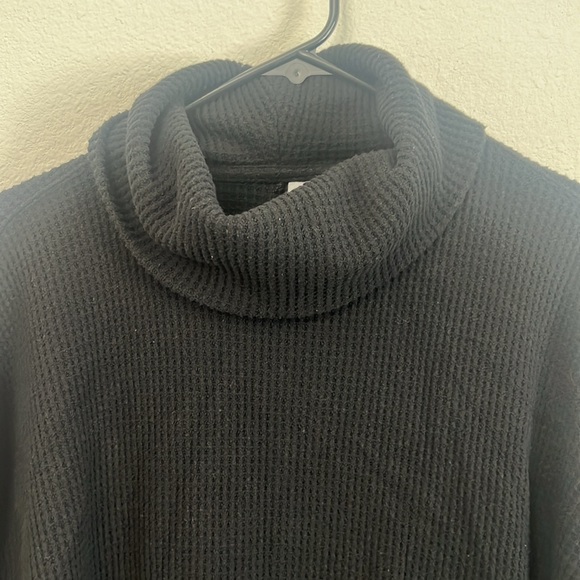 Old Navy Black Cowl Neck Sweater - M - Picture 3 of 8